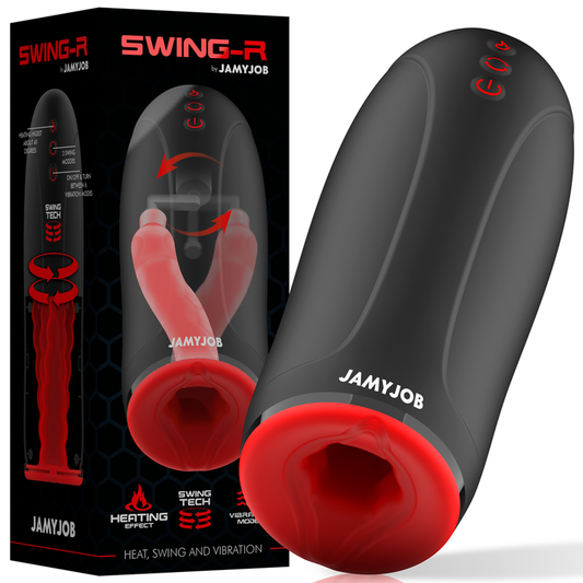 JAMYJOB Swing-R Masturbador de Calor, Oscilación y Vibración