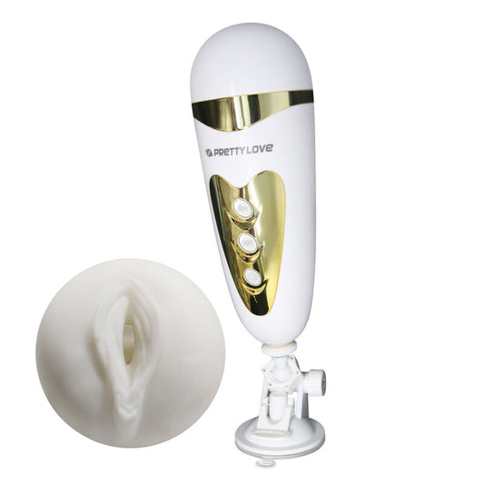 PRETTYLOVE Masturbador Masculino con Vibración y Sonido Sally