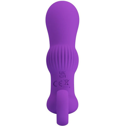 PRETTYLOVE Cayla Masajeador Vibrador Anal Lila