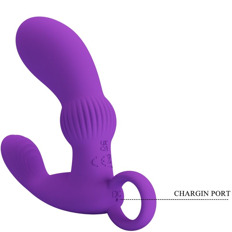 PRETTYLOVE Cayla Masajeador Vibrador Anal Lila