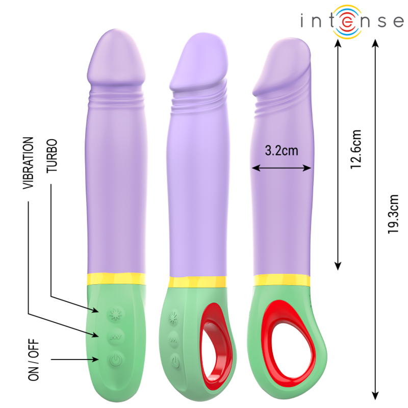 INTENSE Velma Vibrador Clásico Morado