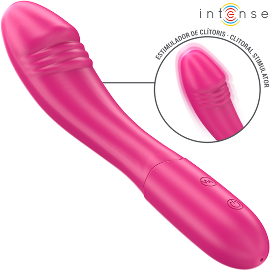 INTENSE Belinda Vibrador 19cm Flexible 10 Vibraciones Rosa