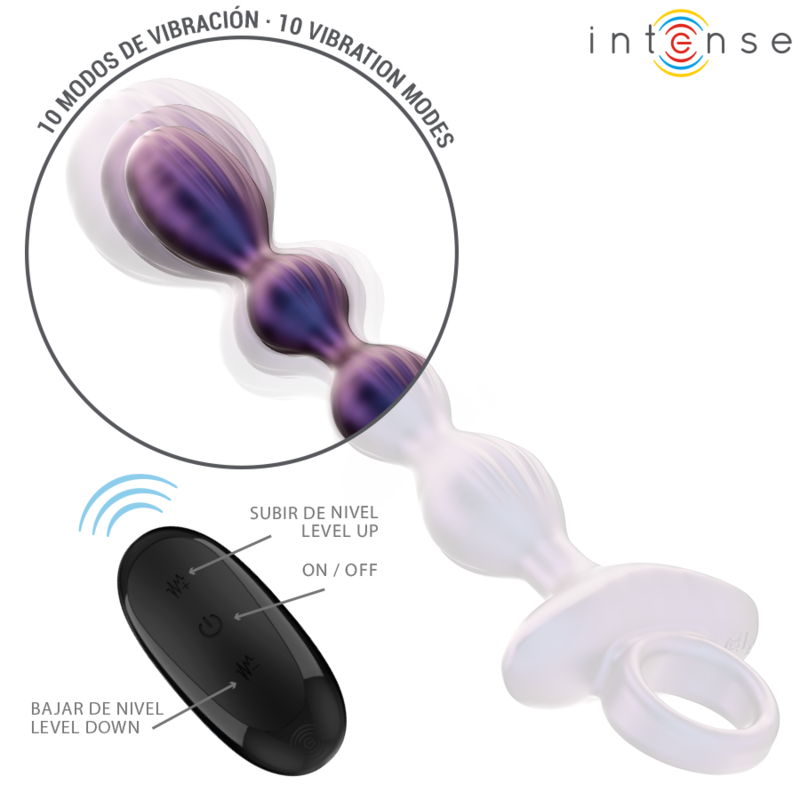 INTENSE Jackie Plug Anal Vibrador Control Remoto