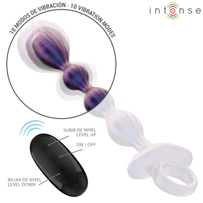 INTENSE Jackie Plug Anal Vibrador Control Remoto