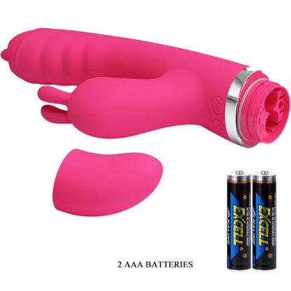 PRETTYLOVE Phoenix Vibrador Rabbit Multifunción Rosa