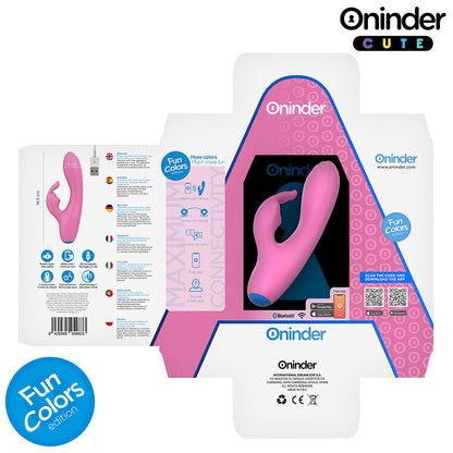 ONINDER CUTE Love Bunny Estimulador Punto G y Clítoris con Control por App