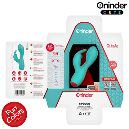 ONINDER CUTE Love Bunny Vibrador Punto G & Clítoris | Control por App Gratis