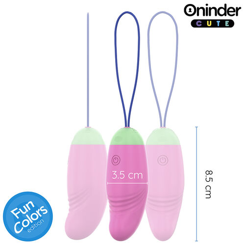 ONINDER CUTE Love Pleasure Huevo Vibro-Rotador 360 Silicona con App