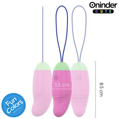 ONINDER CUTE Love Pleasure Huevo Vibro-Rotador 360 Silicona con App