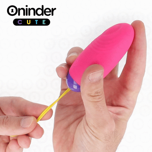 ONINDER CUTE Love Pleasure Huevo Vibro-Wave Tapping Silicona con App