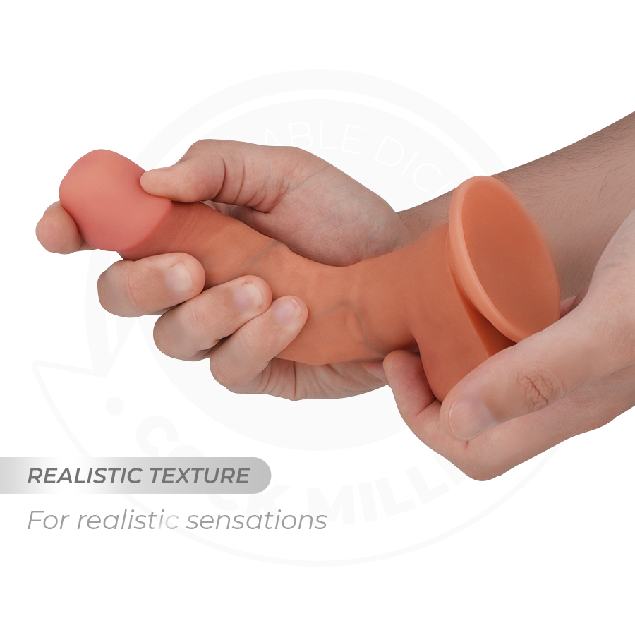 Cock Miller Dildo Hiperrealista Articulable 17,8 cm