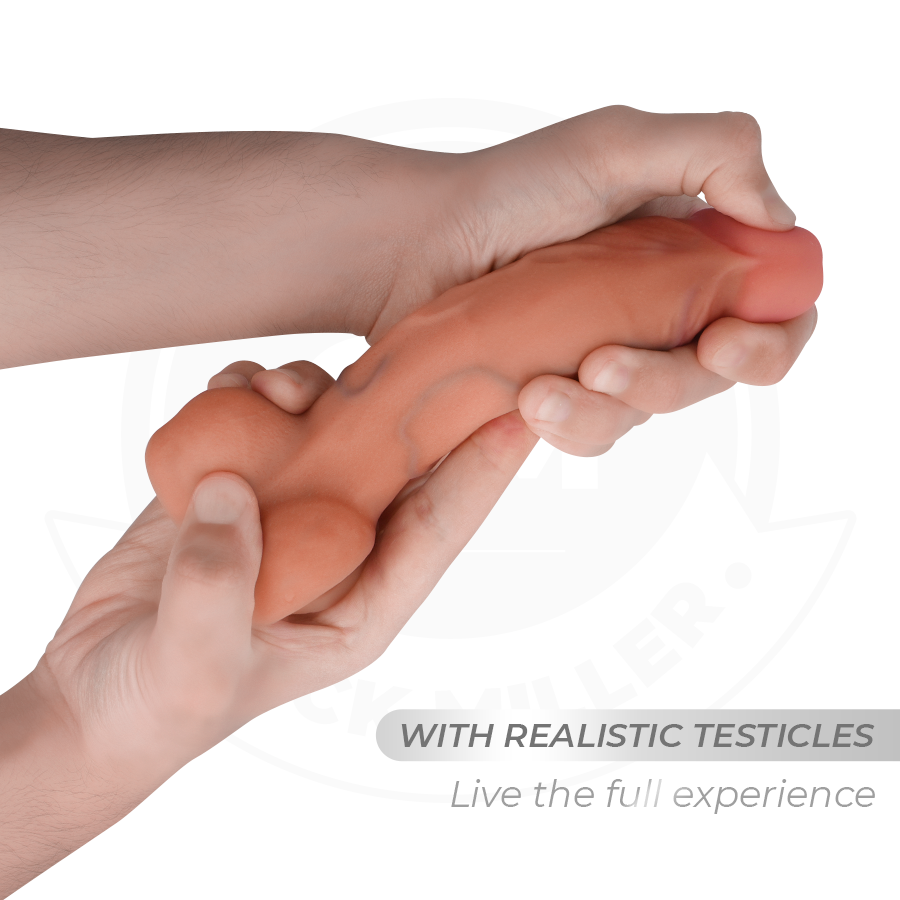 Cock Miller Dildo Hiperrealista Articulable 17,8 cm