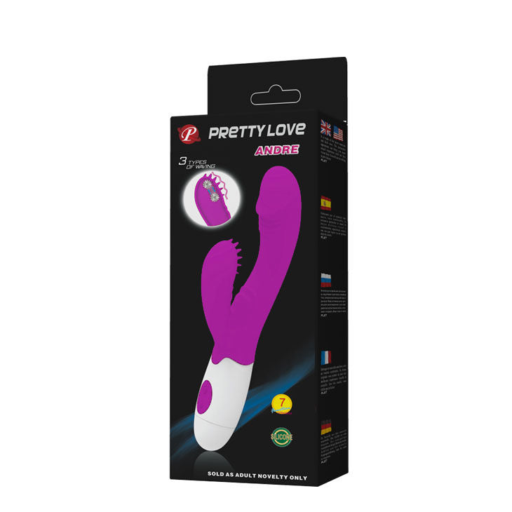 PRETTYLOVE Vibrador Estimulador Andre