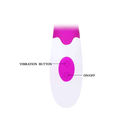PRETTYLOVE Flirtation Vibrador con Estimulador Clítoris Alvis
