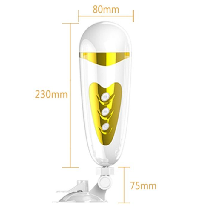 PRETTYLOVE Masturbador Masculino con Vibración y Sonido Sally