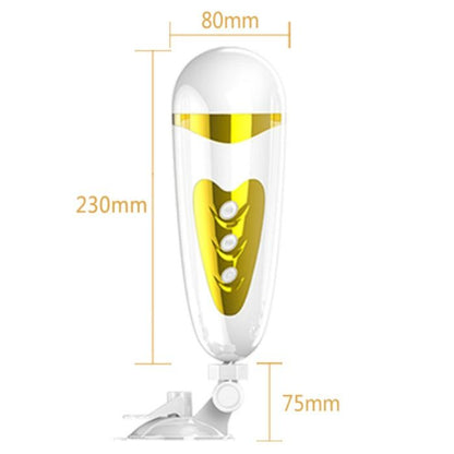 PRETTYLOVE Masturbador Masculino con Vibración y Sonido Sally