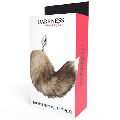 DARKNESS Tail Butt Plug Silver