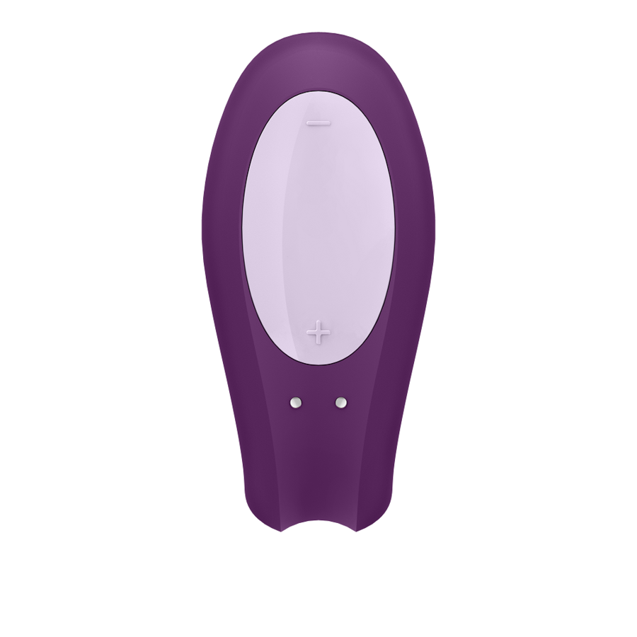 Satisfyer Double Joy Estimulador Parejas con Control por App (Morado)