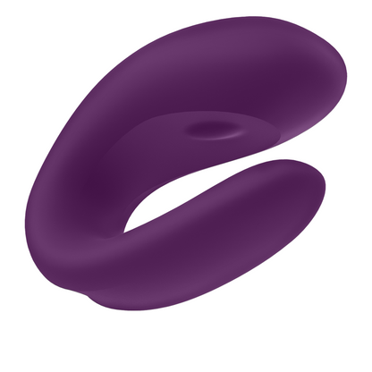 Satisfyer Double Joy Estimulador Parejas con Control por App (Morado)
