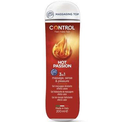 CONTROL Gel de Masaje Hot Passion 200 ml