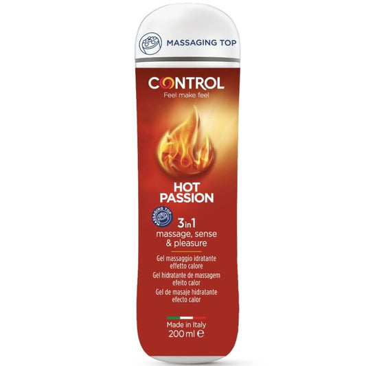 CONTROL Gel de Masaje Hot Passion 200 ml