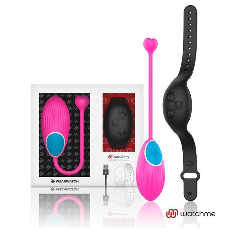WEARWATCH Huevo Control Remoto Technology Watchme Fucsia/Azabache