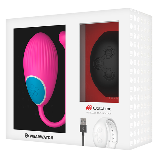 WEARWATCH Huevo Control Remoto Technology Watchme Fucsia/Azabache