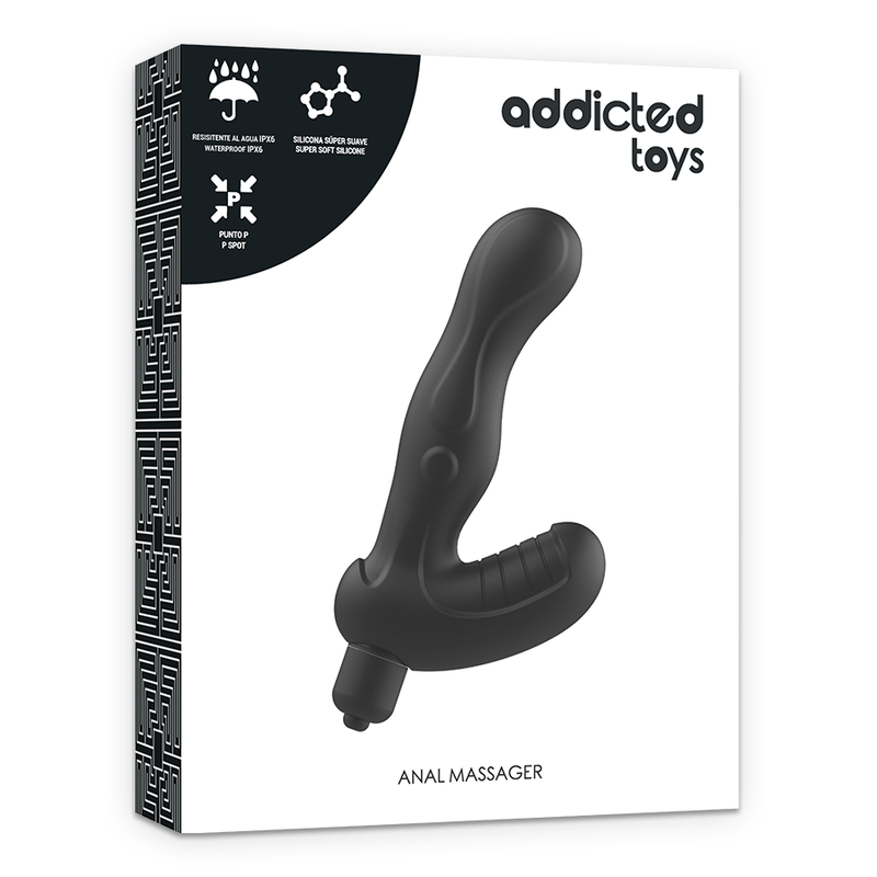 ADDICTED TOYS Estimulador Anal Próstata Silicona P-Spot Vibe