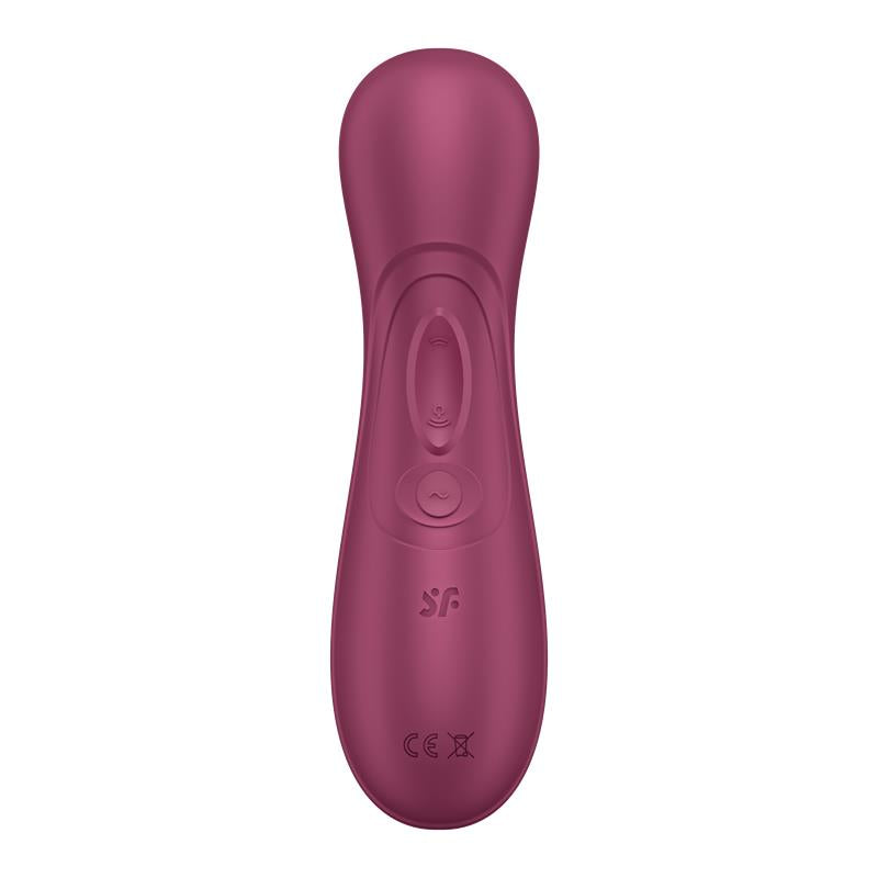 SATISFYER Pro 2 Gen 3 Liquid Air Succión y Vibración Red Wine