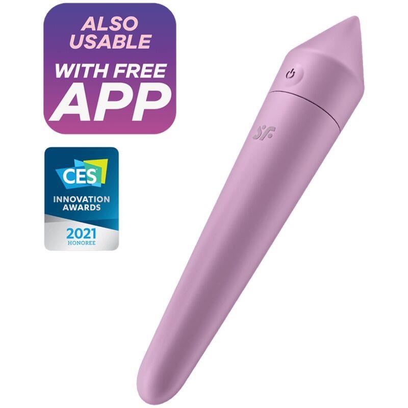 SATISFYER Ultra Power Bullet 8 Bala Vibradora con APP Lila